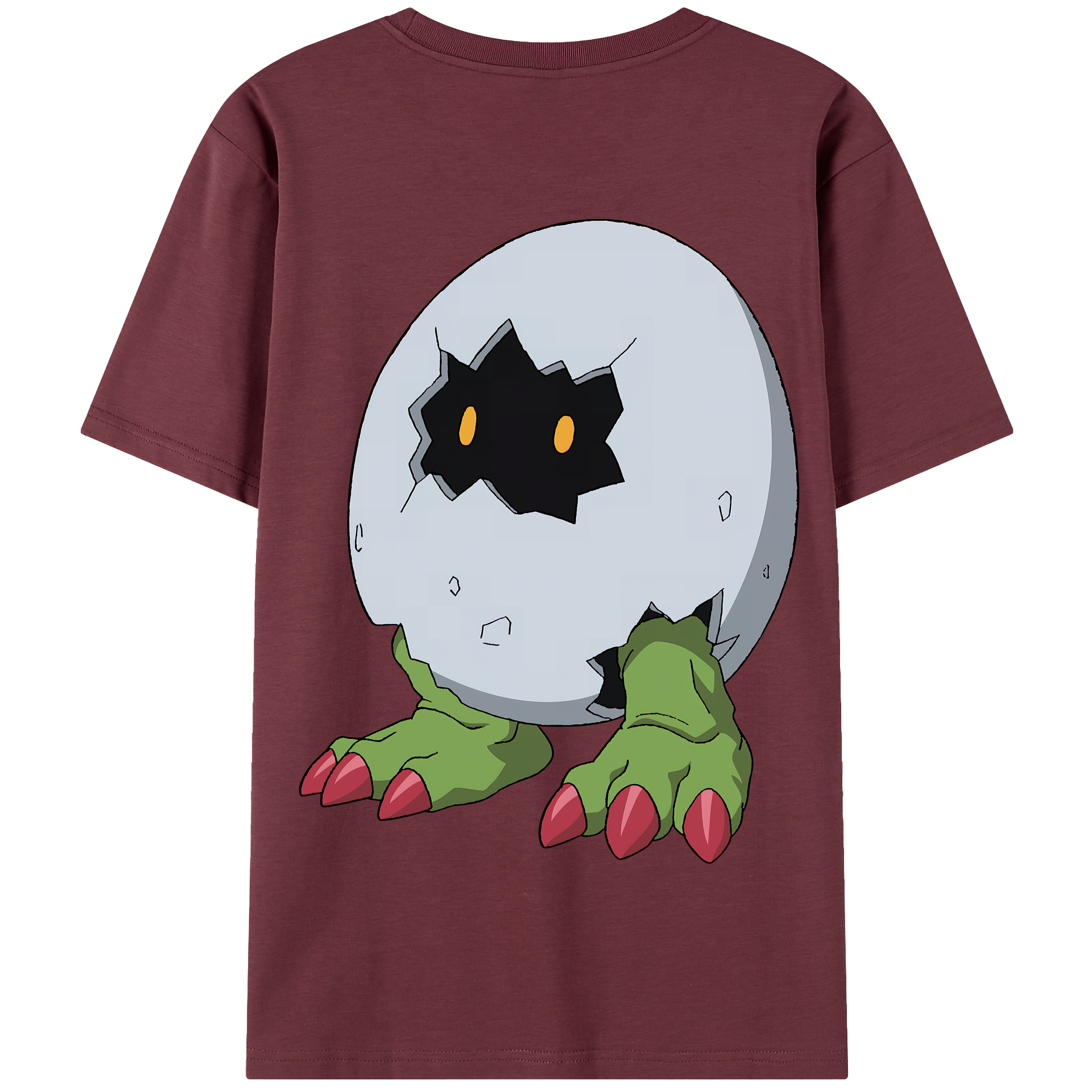 （画像用） Digimon デジタルモンスター/デジモン 綿100％半袖Tシャツ（背面プリント）